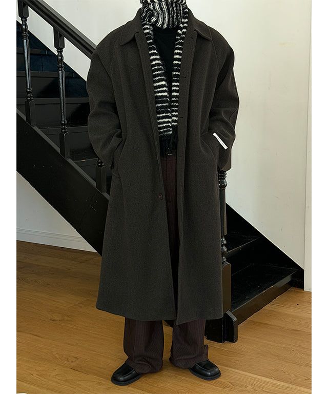 [F/W] Raglan long coat(3color)