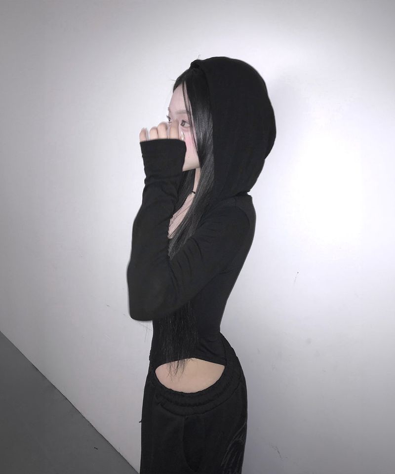 romper hoodie (4colors)