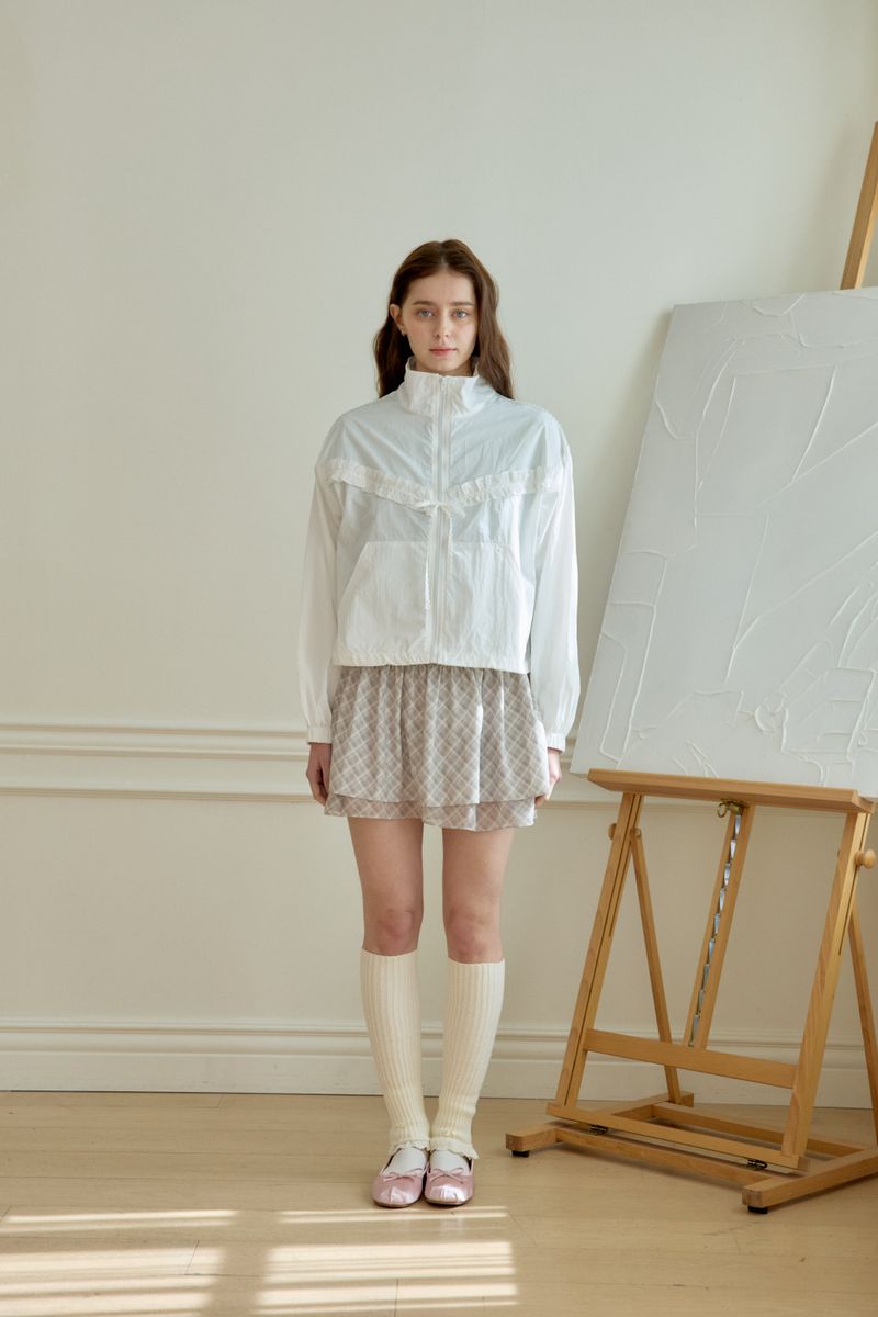 BUBBLE LACE WINDBREAKER