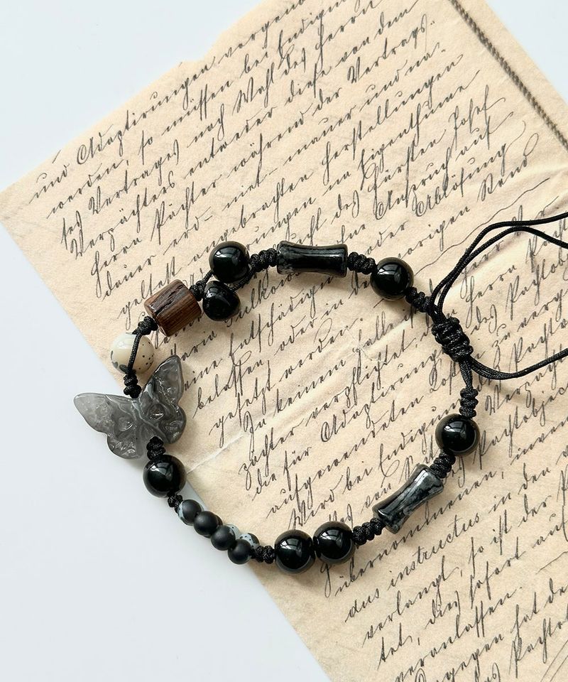 Butterfly Beads Oriental Vintage Bracelet