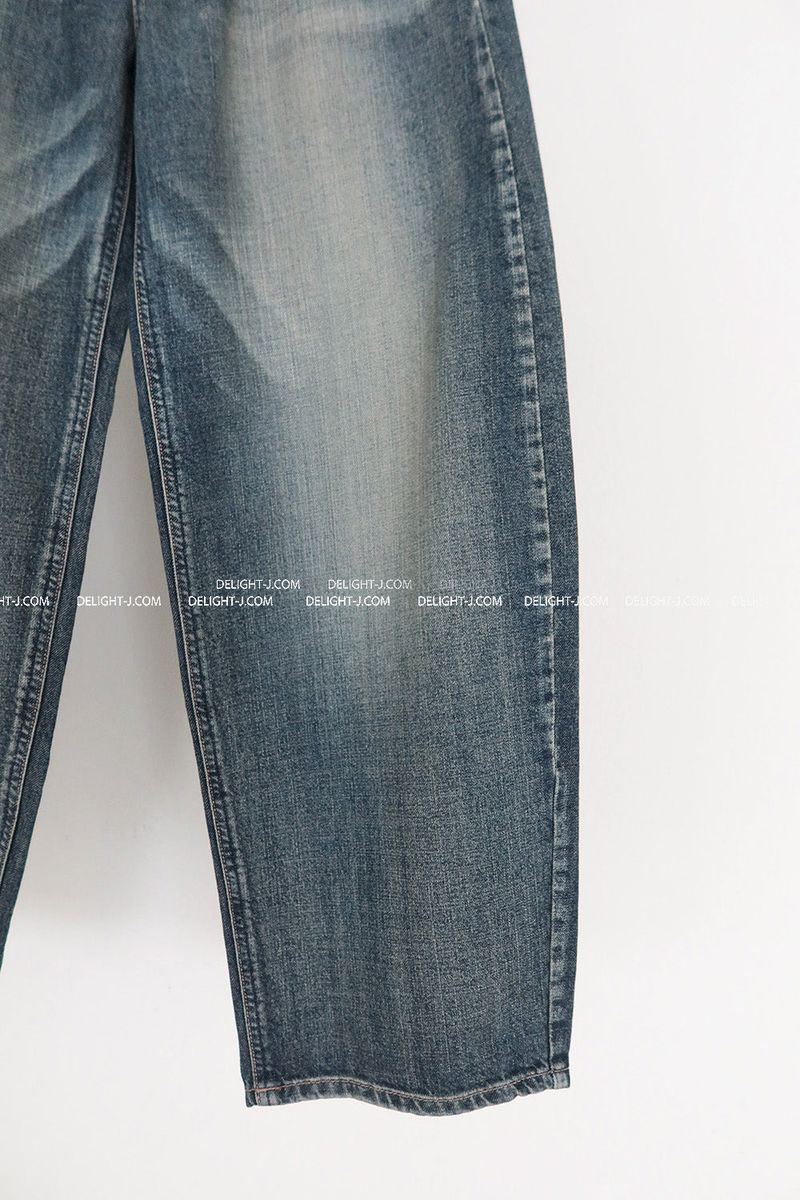 Mocha Vintage Straight Wide Jeans