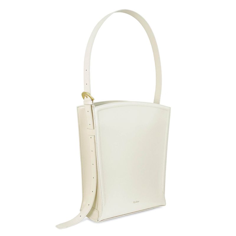 harp-half shoulder bag_cream