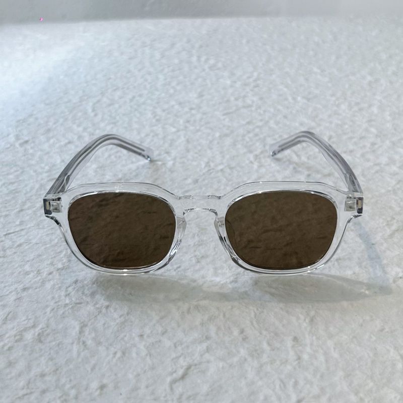 Sheer Geometric Sunglasses