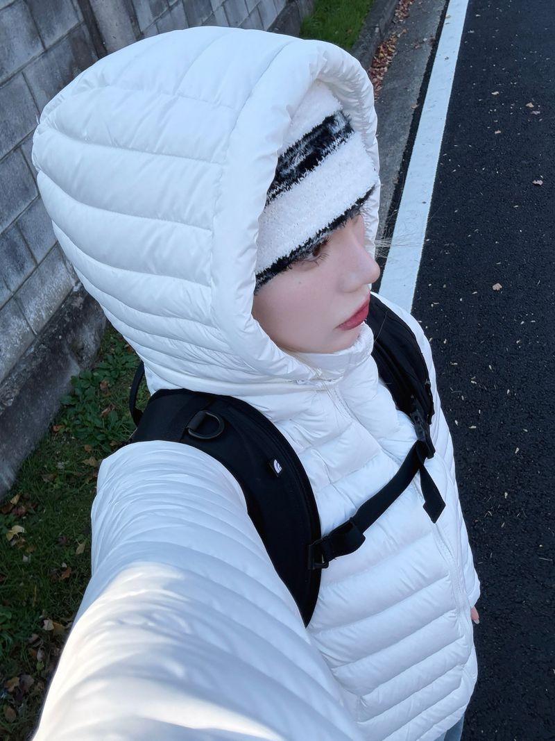Detachable hood, two-way lightweight padding (4c)
