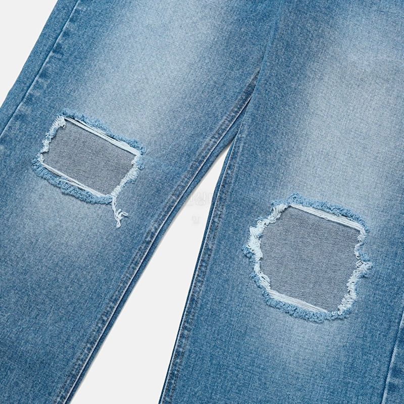 EASY DETROYED DENIM PANTS(2COLOR)