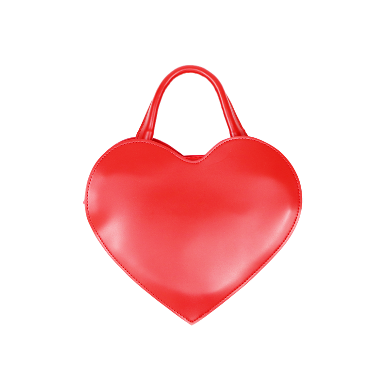 PINK PINEAPPLE（ピンクパイナップル）の「BOLD HEART BAG_RED（Bags）」