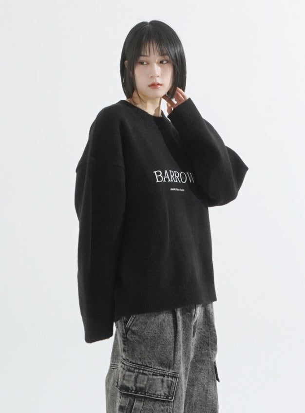 Barrow wool mix round knit
