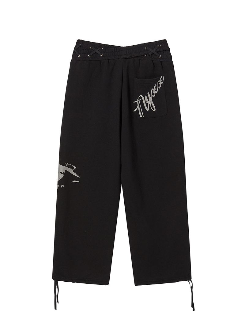 EYE SWEAT PANTS (BLACK)
