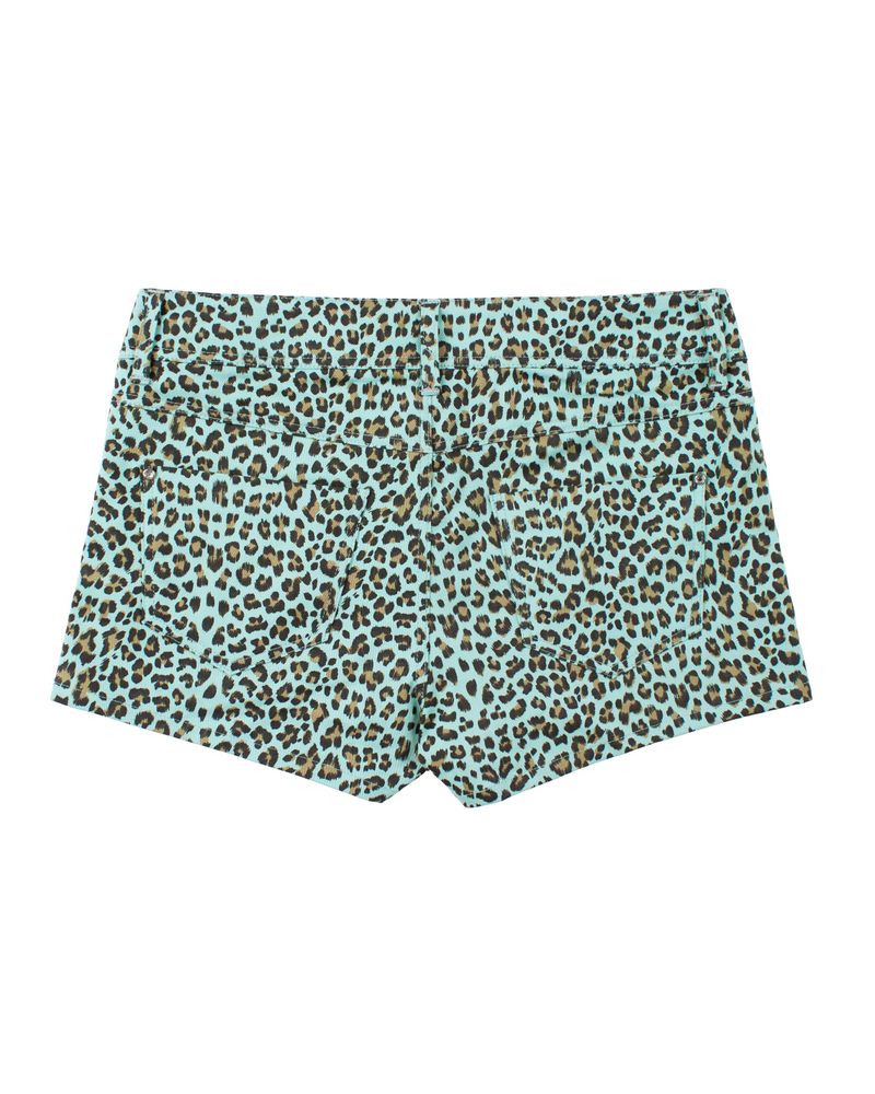 Leopard Shorts (Mint)