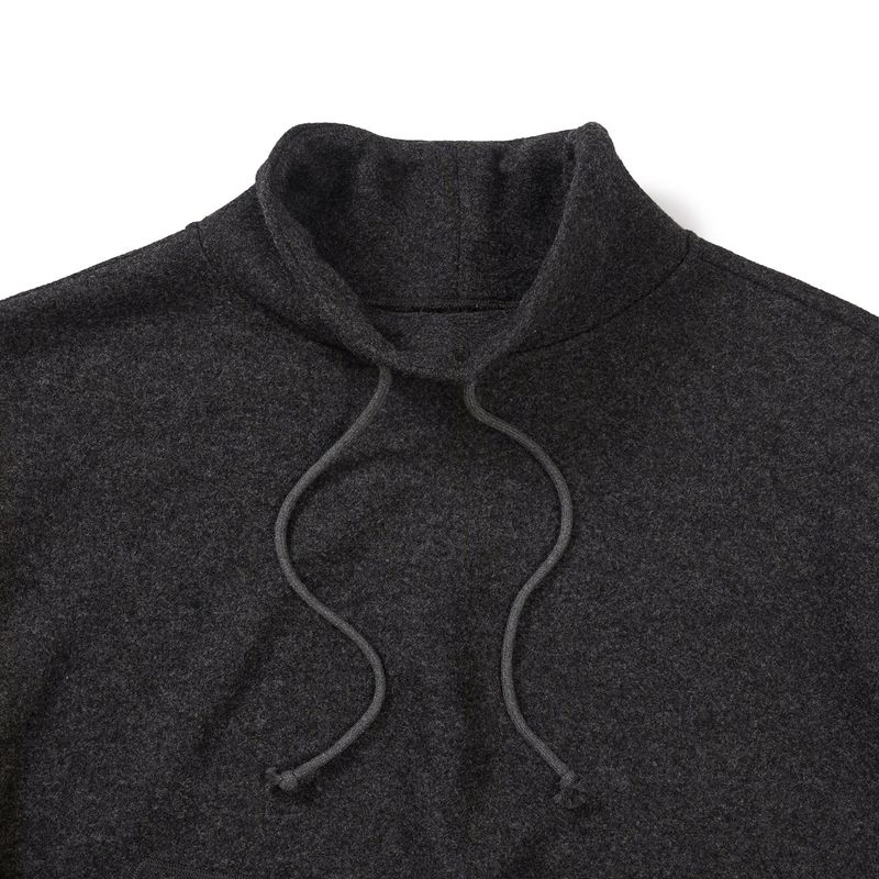 Bean wool pullover / Charcoal