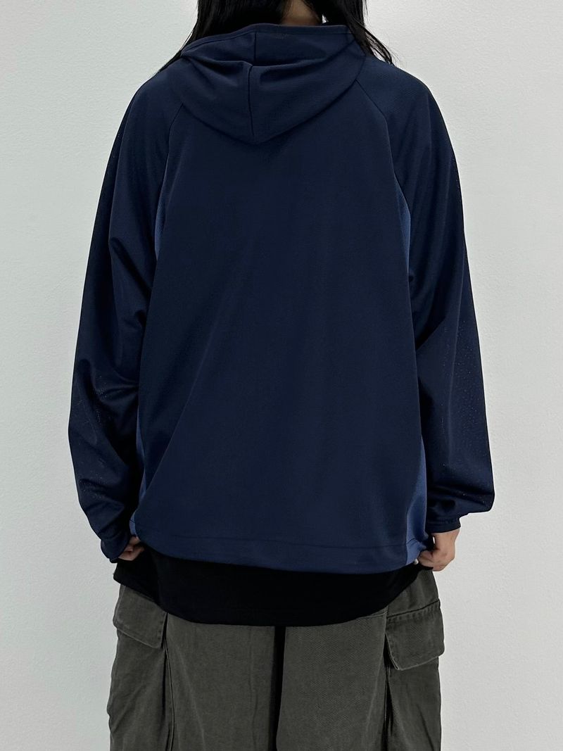 cool mesh summer zip-up