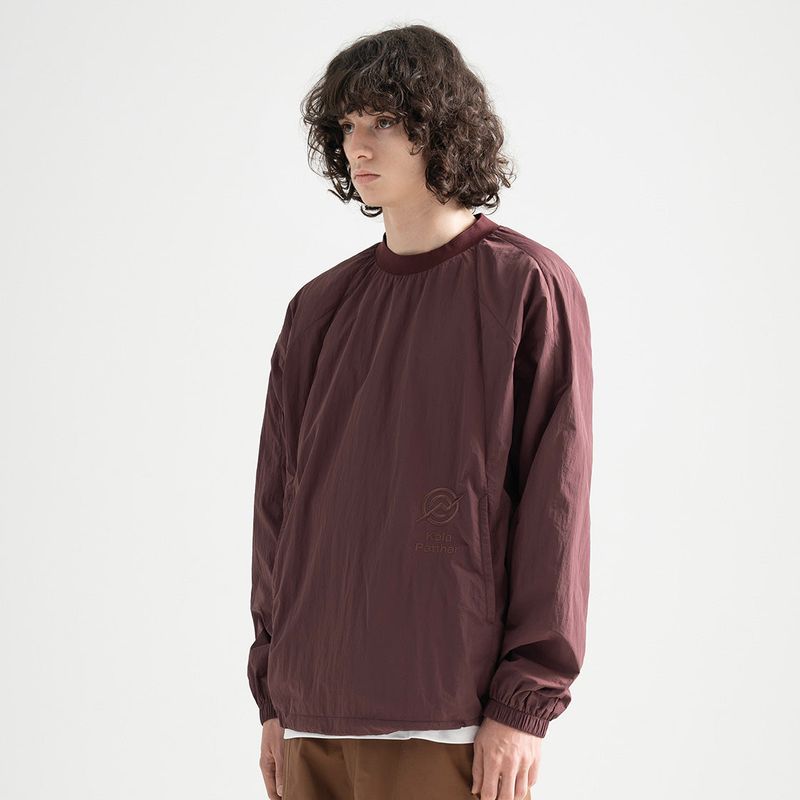 KALAPATTHAR（カラパタール）の「Nylon Seam Line Round Shirt - BURGUNDY（Tops）」