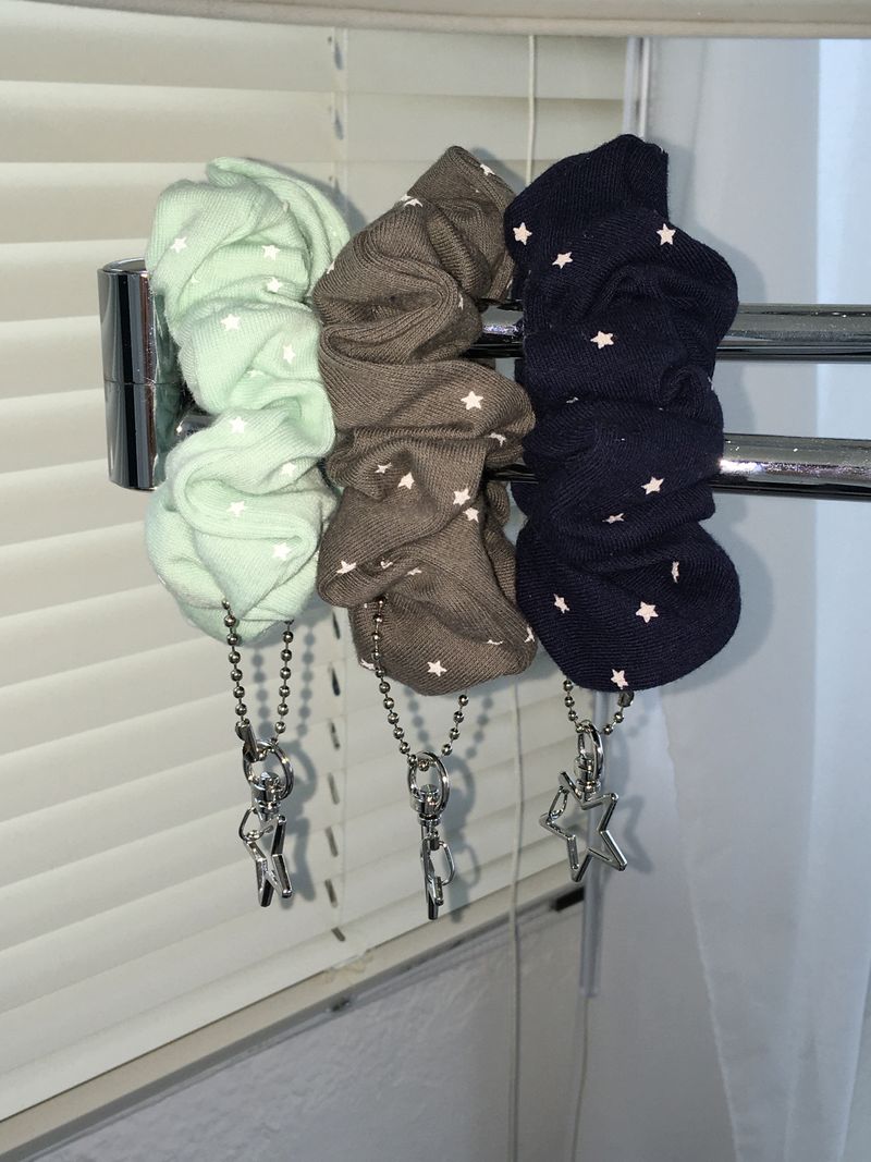 shooting star scrunchie (7color)