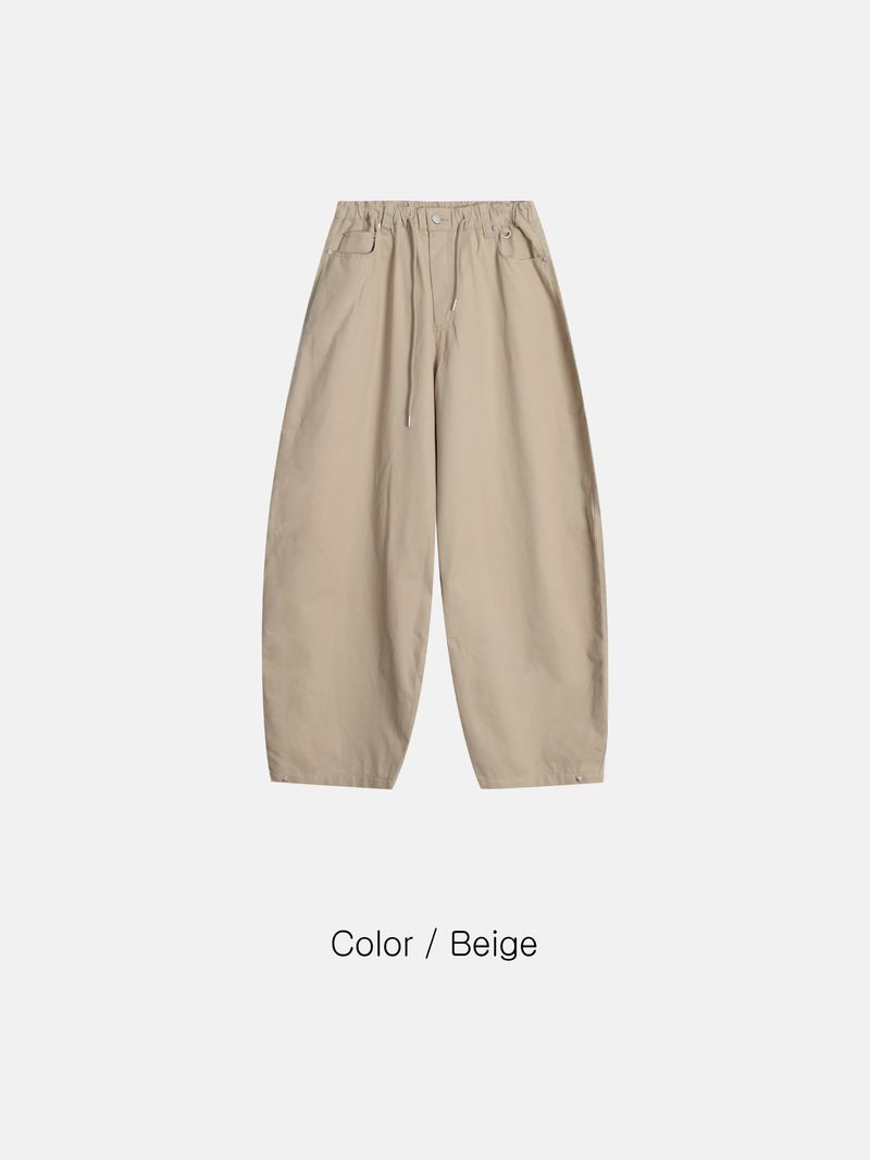 GT Curved Snap Balloon Pants (3 colors)