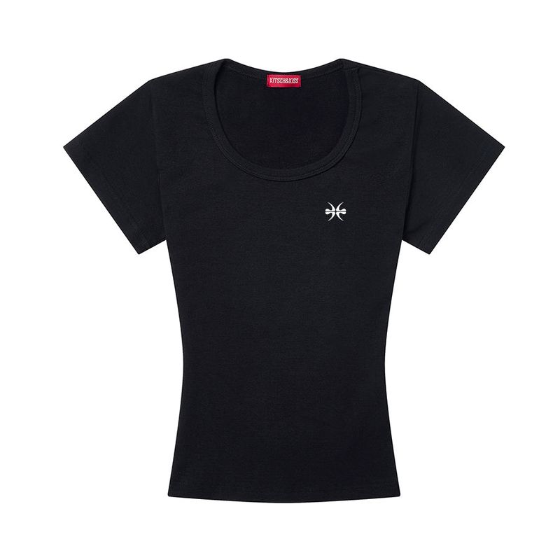 MAIN LOGO U-NECK T-SHIRT (SUSKNK-100)