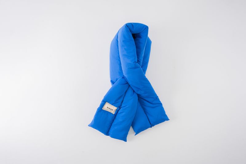 CUDDLY muffler_blue