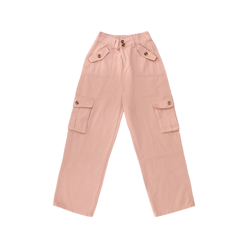 CARGO SOFT WIDE PANTS