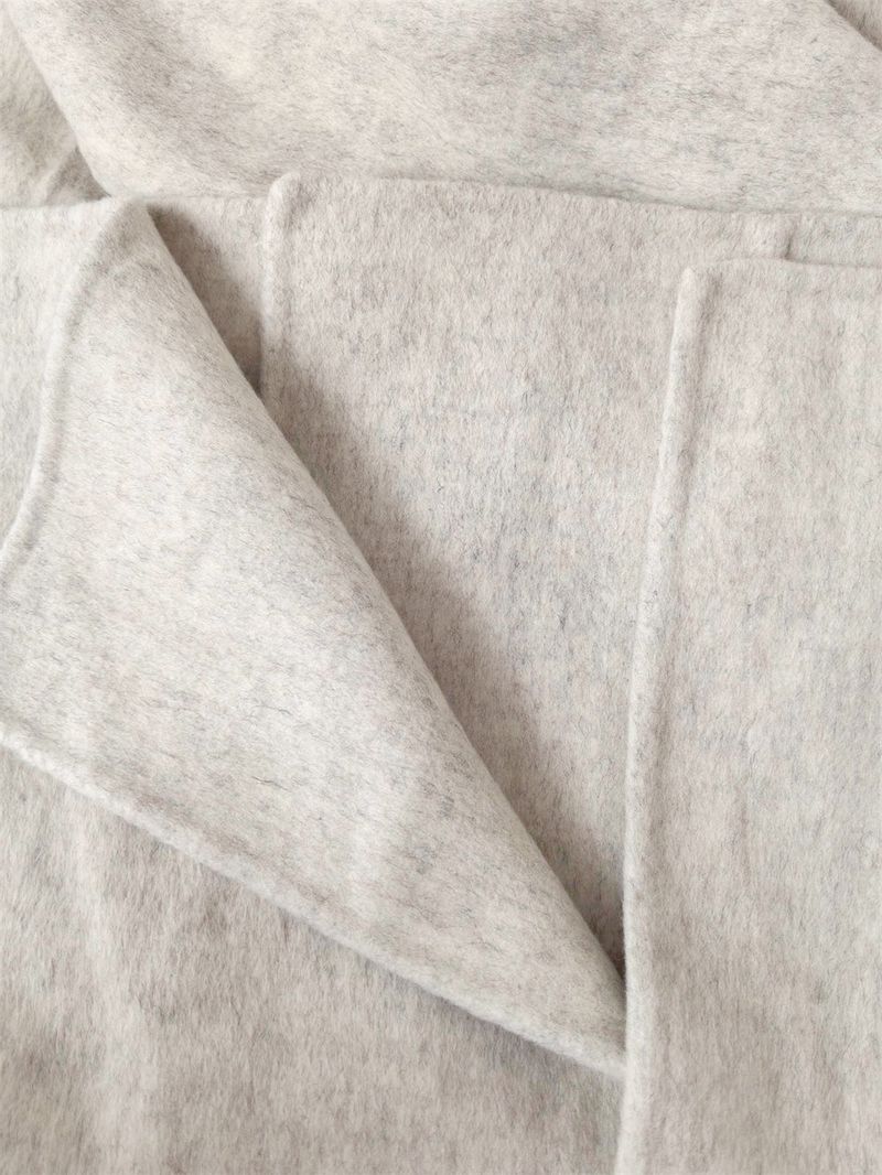 London Museum Double-face Wool Long Coat