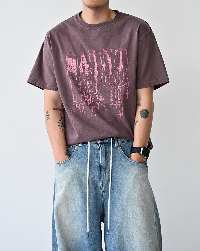 BOXSENSEI（ボックスセンセイ）の「バウサイレントピグメント半袖Tシャツ（トップス）」