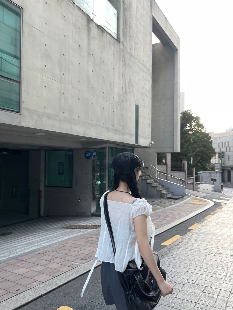 Dream Layered Ribbon Blouse