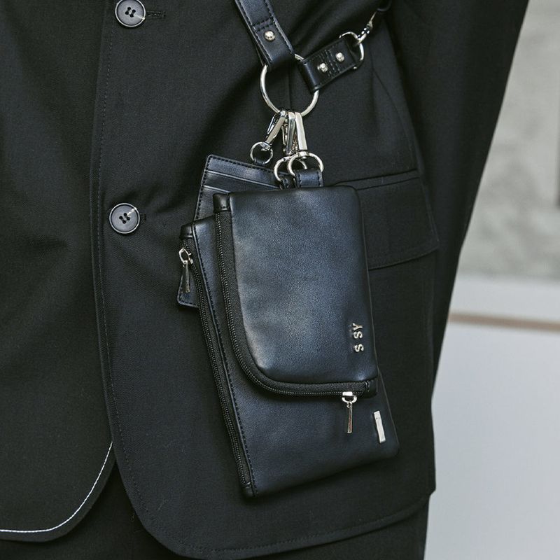 3 pouch utility strap bag