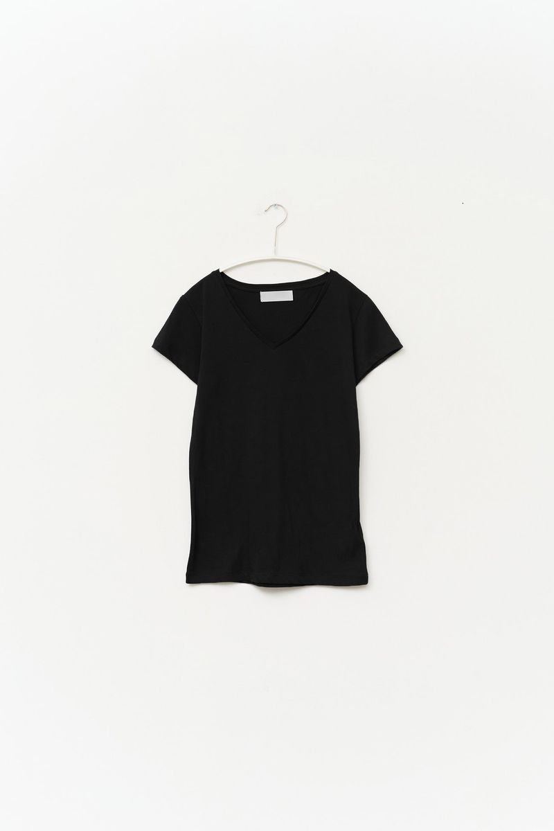 (W) Loading V-neck Top