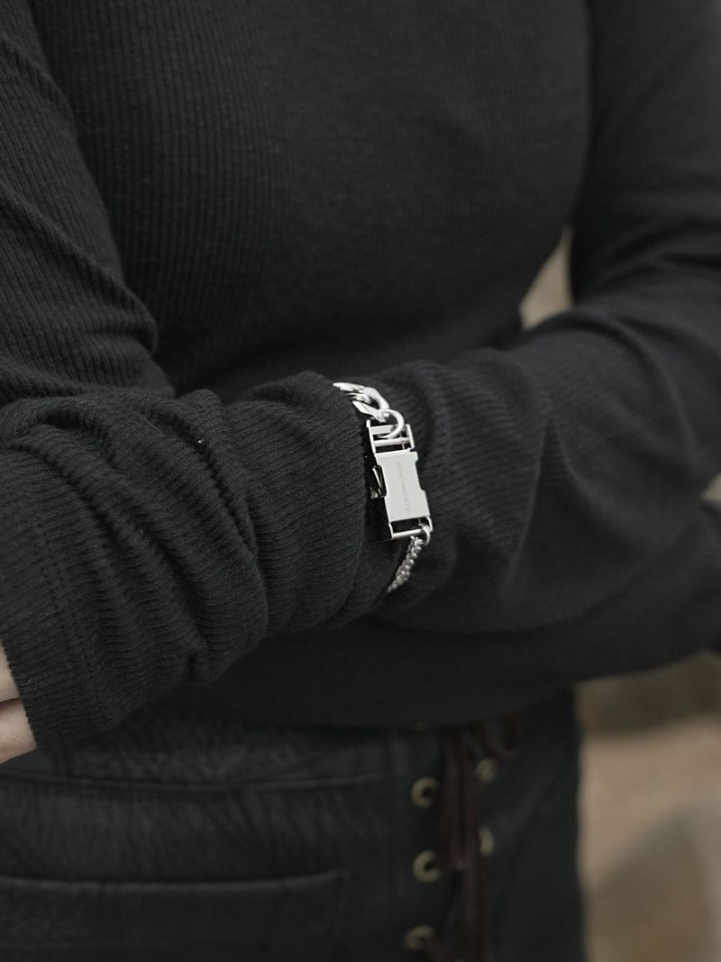 no.83 bracelet silver