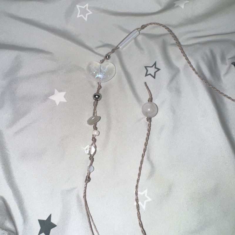 pale heart bookmark