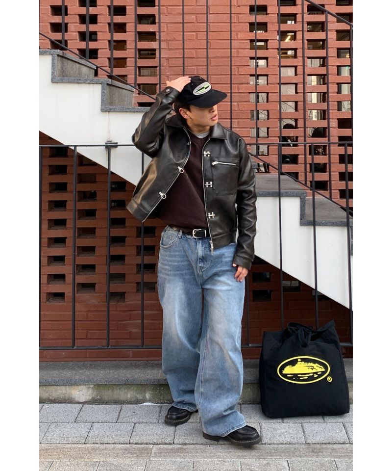 Pinter Hook Leather Jacket
