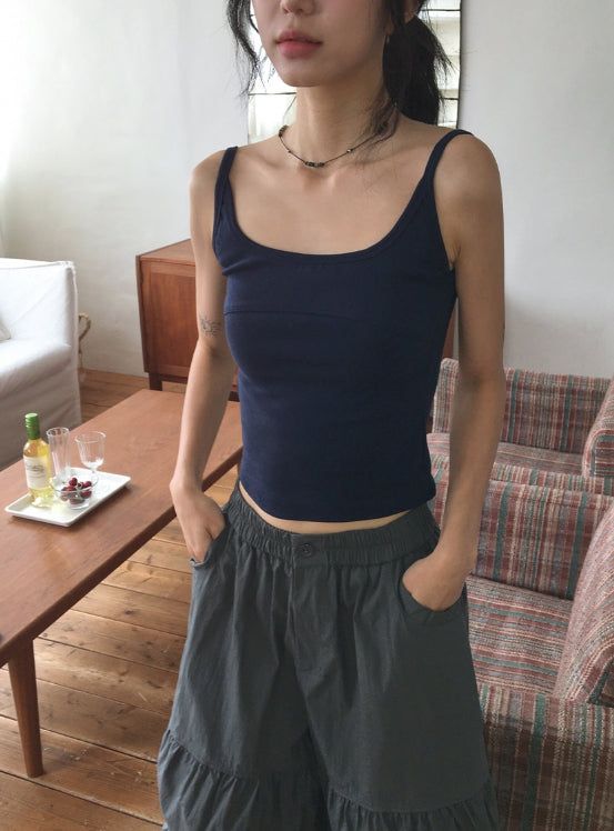 Tice Basic With Cup Crop Sleeveless