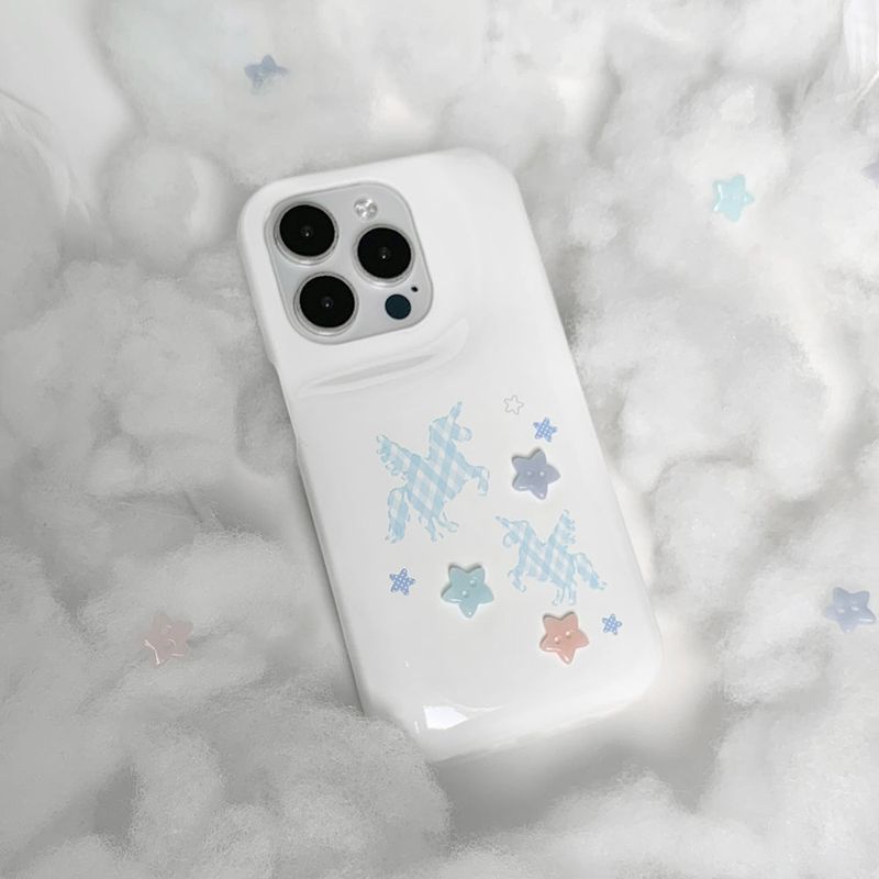 leromarin（ルロマリン）の「[MADE]ブルー エンジェル ポニー ケース（スマホグッズ/小物）」
