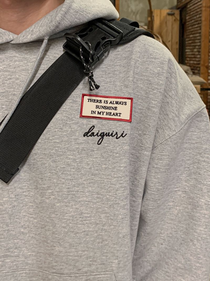 Dale patch embroidered hoodie