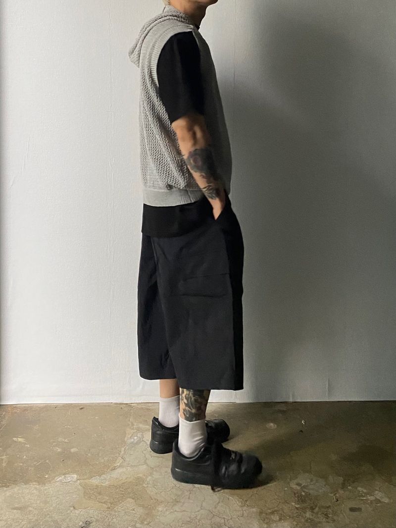 Net Hooded Vest 3C