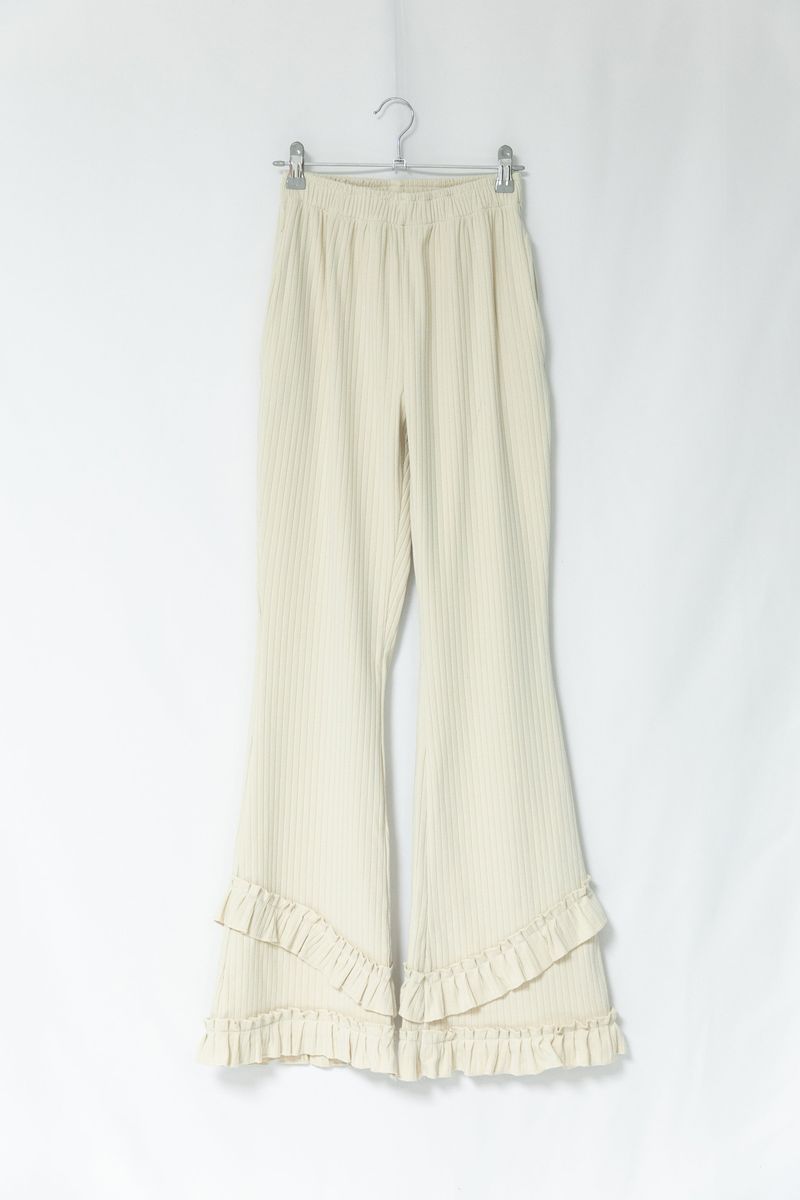 golgi frill boots pants(2colors)