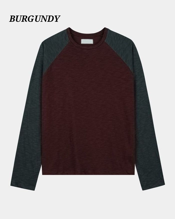 (UNISEX) Slub Raglan Long Sleeve