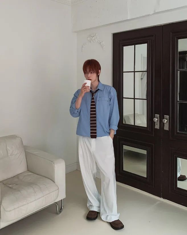 Zeven Round Wide Slacks