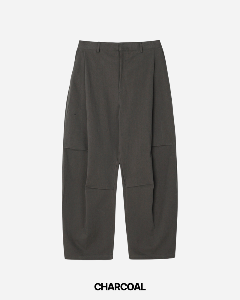 Tony Curved Cotton Pants