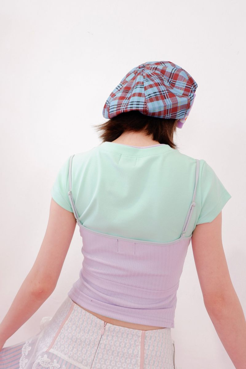 Double Scoop Camisole (Purple)