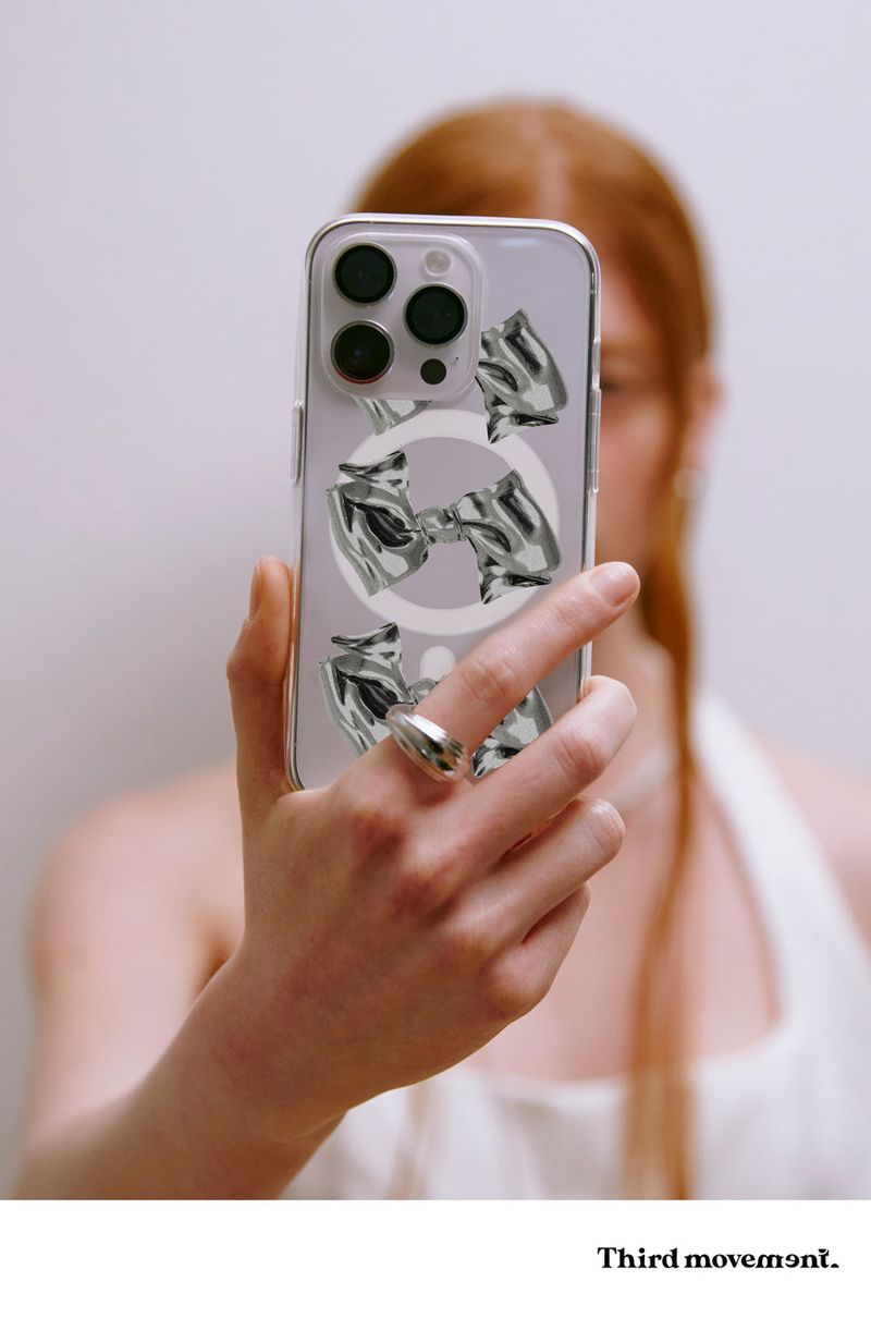 Pleated Ribbon Phone Case Magsafe