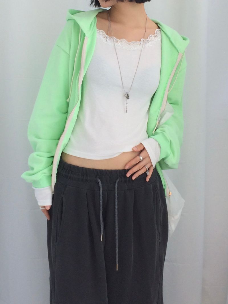 Clover Soft Loose Zip-Up