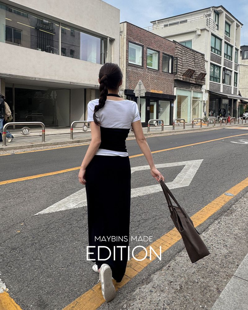 [MADE] If halter‑neck sleeveless