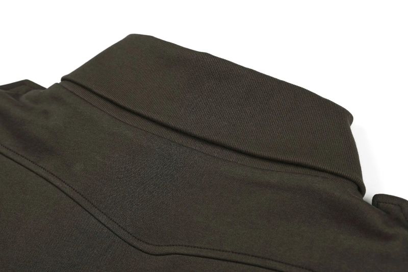 Shoulder Tab Slim Zip-Up Jacket