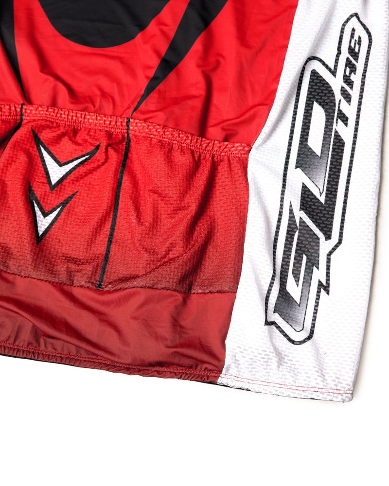 GC CYCLING L/S RED JERSEYS