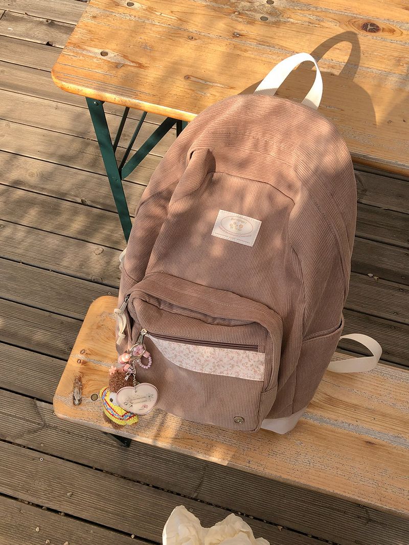 Bon voyage backpack_mocha brown