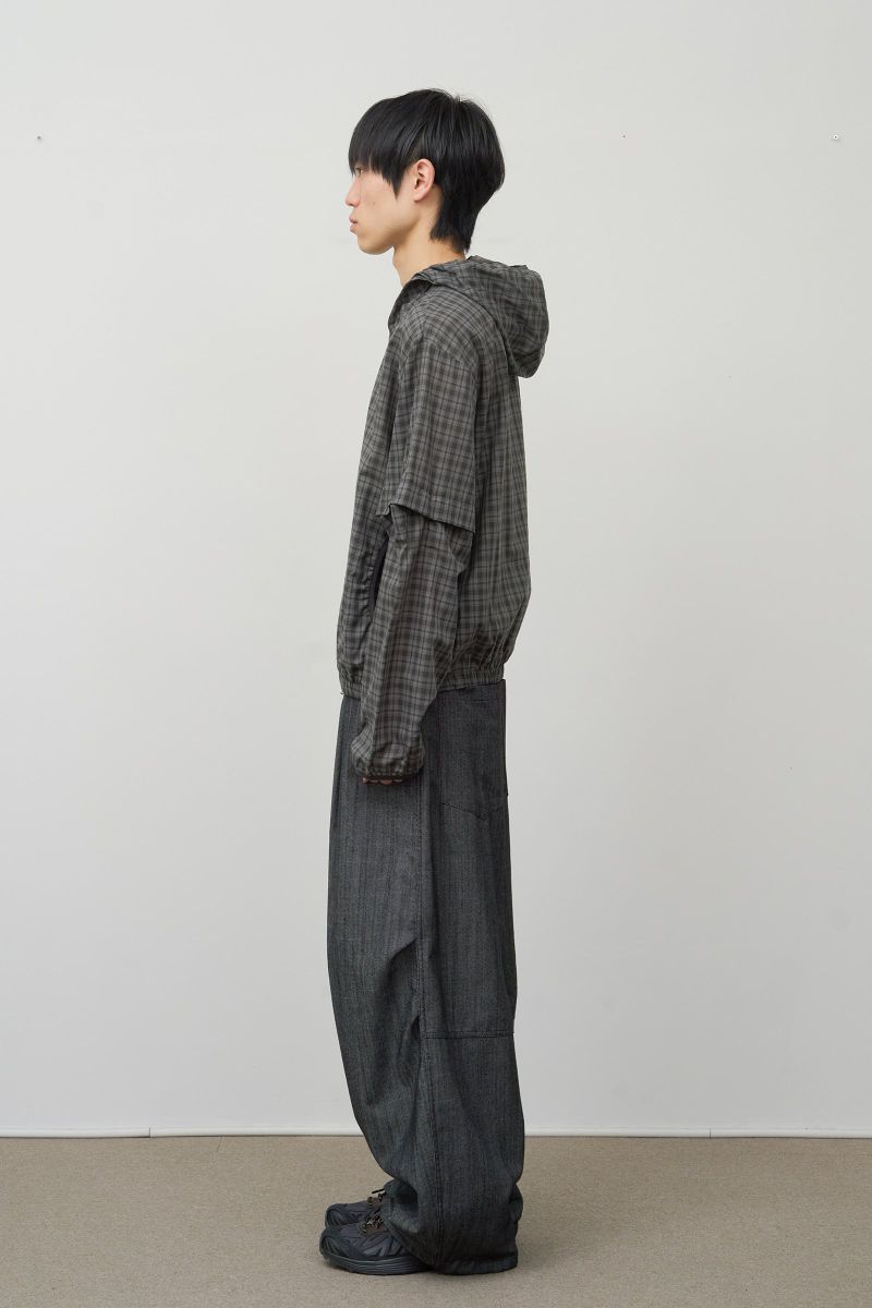 Lan Checked Layered Jumper