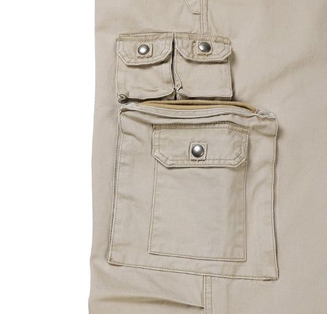 Berken Multi-Pocket Wide Cargo Pants
