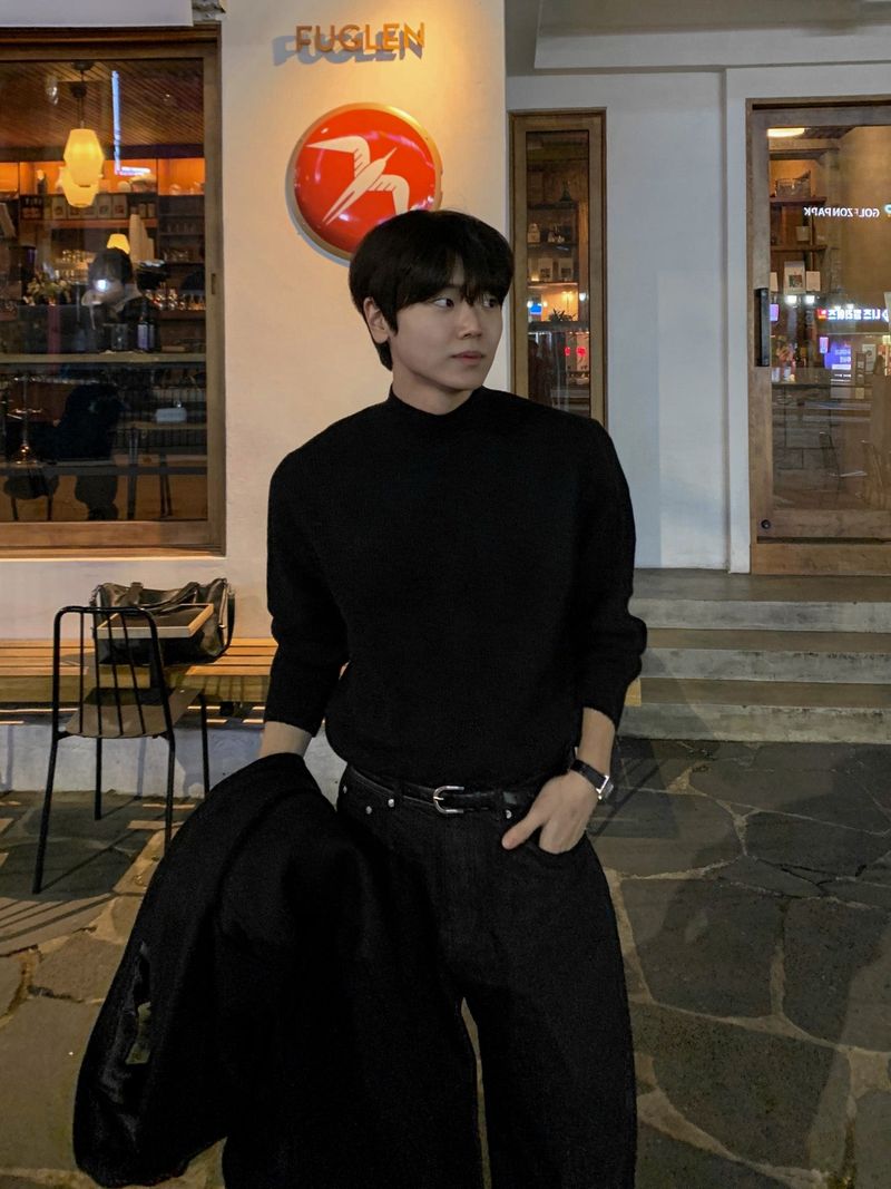 Ford Elite Hacci Half-Turtleneck Knit