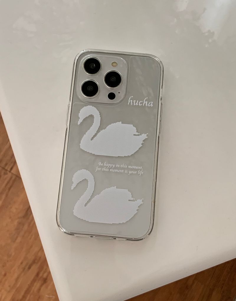 swan pixel jell hard case 