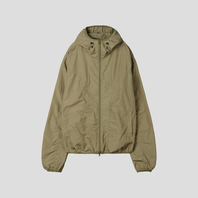 Coy Shirring Waterproof Jacket (4color)