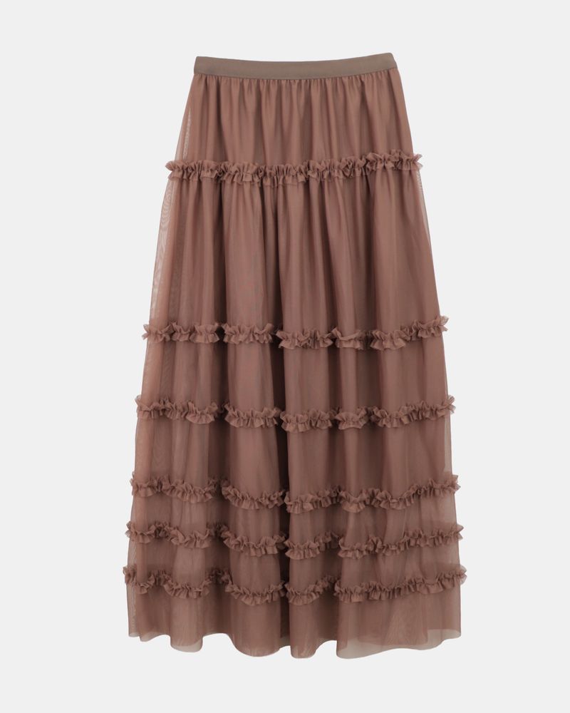 Ramu Tiered Long Skirt